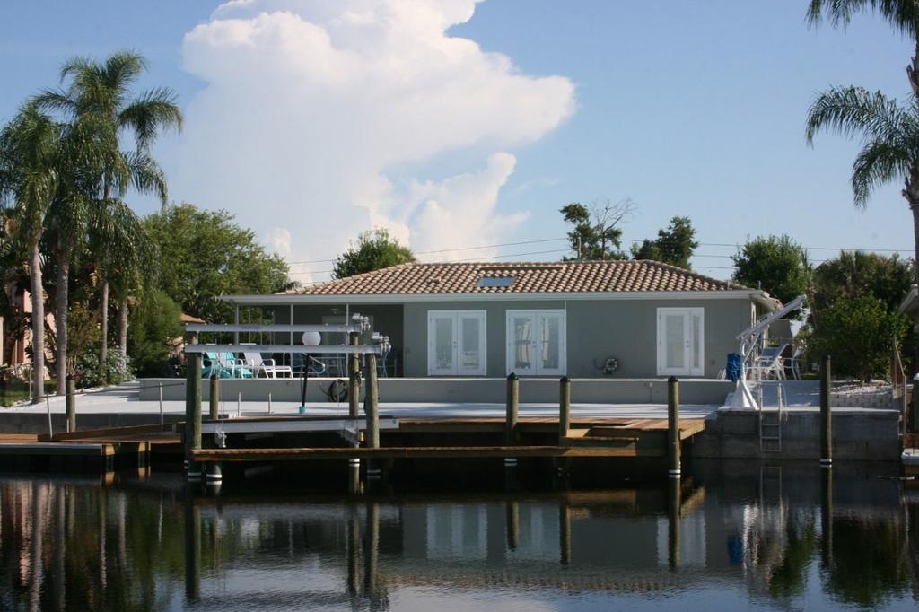 Canal Front Gulf Harbor Home Beautiful Home New Port Richey Exterior photo